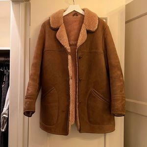 Baily’s of Glastonbury Vintage Real Shearling Jacket